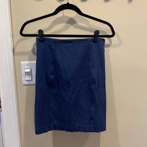 Dark Blue Ann Taylor Skirt